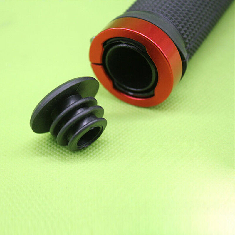4pcs Bike Black Mini Rubber Grip Handlebar Bar End Plugs Stoppers Ca.l8