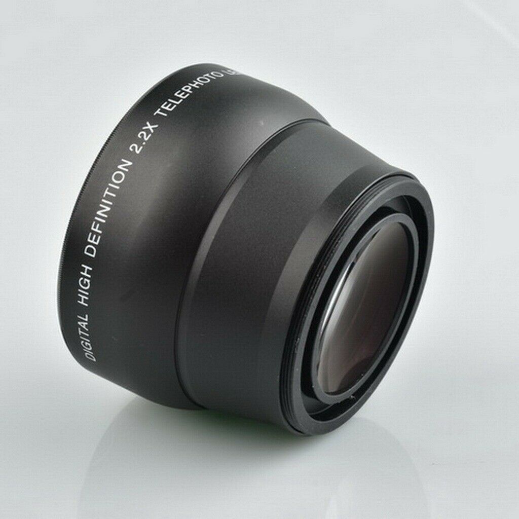 58mm telephoto lens 2.2X lens magnification autofocus long distance lens