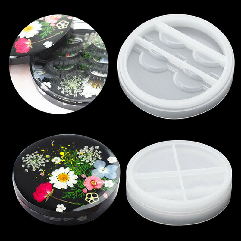 Eyelashes Display Tray Mold Eyelash Storage Box Mould DIY Jewelry Making .l8