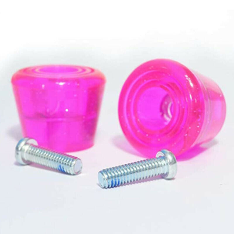Double Row Skate Brake Toe Roller Skate Toe Stops Plugs Rubber Brake Block DN7G1