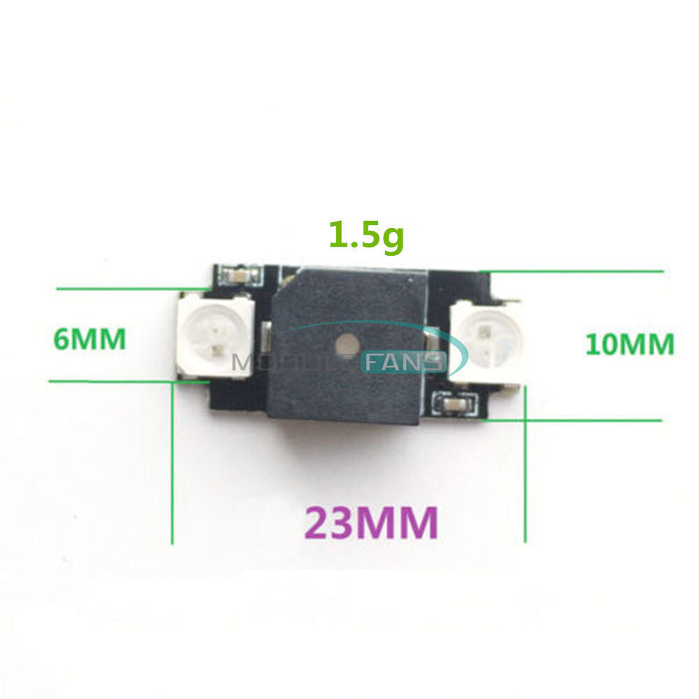 WS2812B LED RGB Strip 5V Active Buzzer Programme B/ CF for F3 Flight Controller