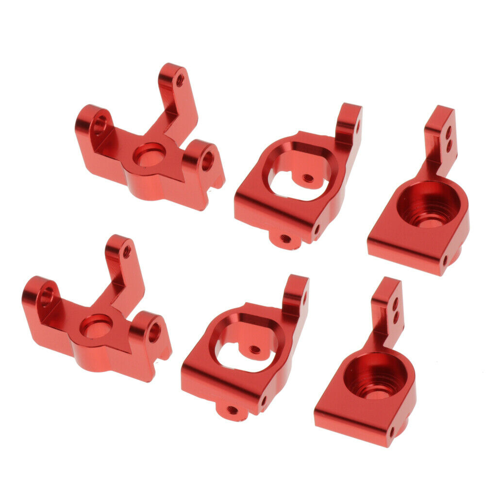 6pcs 1/14 Scale RC Metal Front Rear C Hub Bracket For Car