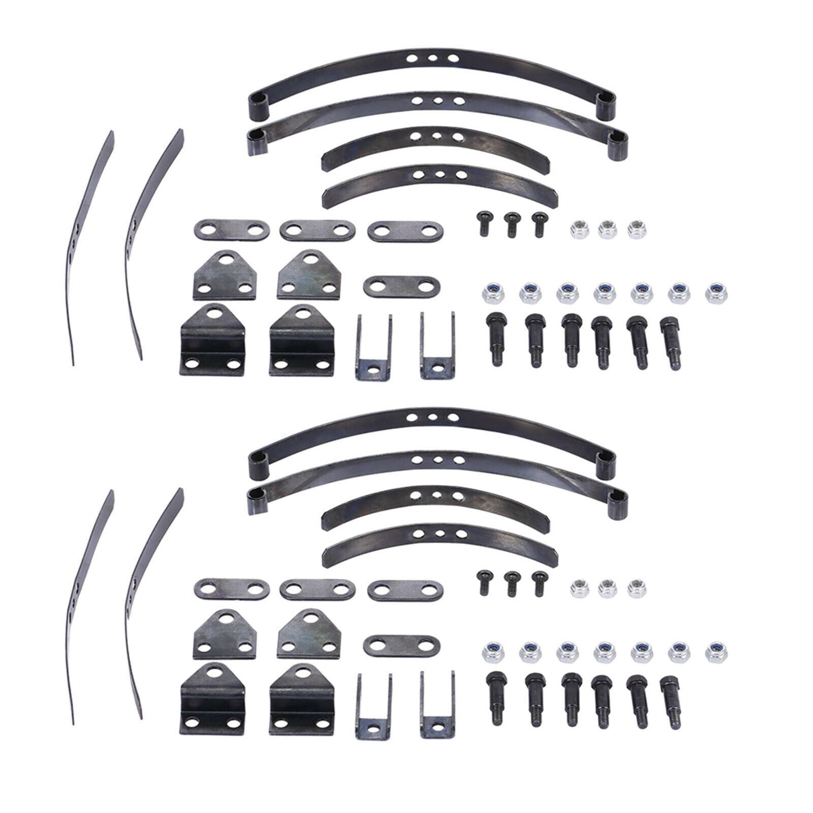 Solid Leaf Spring Suspension System Set for Tamiya 1/14 RC Tractor Trucks