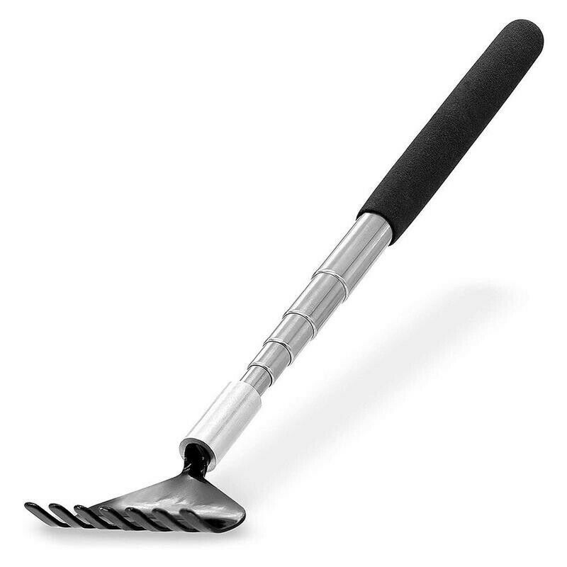 Stainless Steel Retractable Itching Rake Massage Back Scratcher