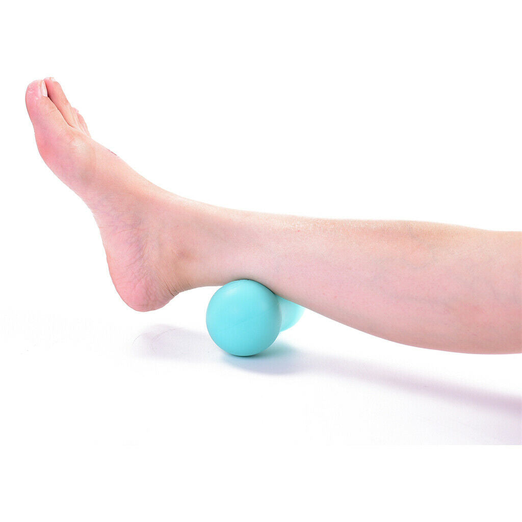 Peanut Massage Ball Foot Body   Point Stress Relief Massager Pink