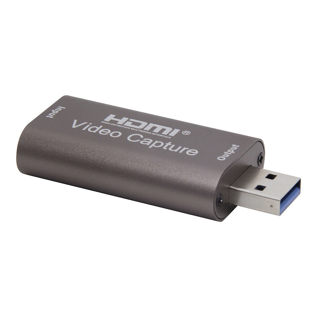 to USB 2.0 Video Capture Card Dongle HD Video Live Streaming/Game New