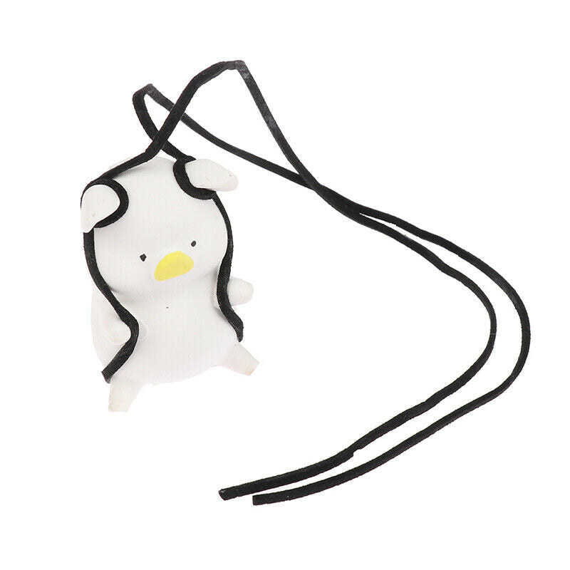 Car Pendant Cute Anime Little Pig Swing Auto Rearview Mirror Hanging Orname DF
