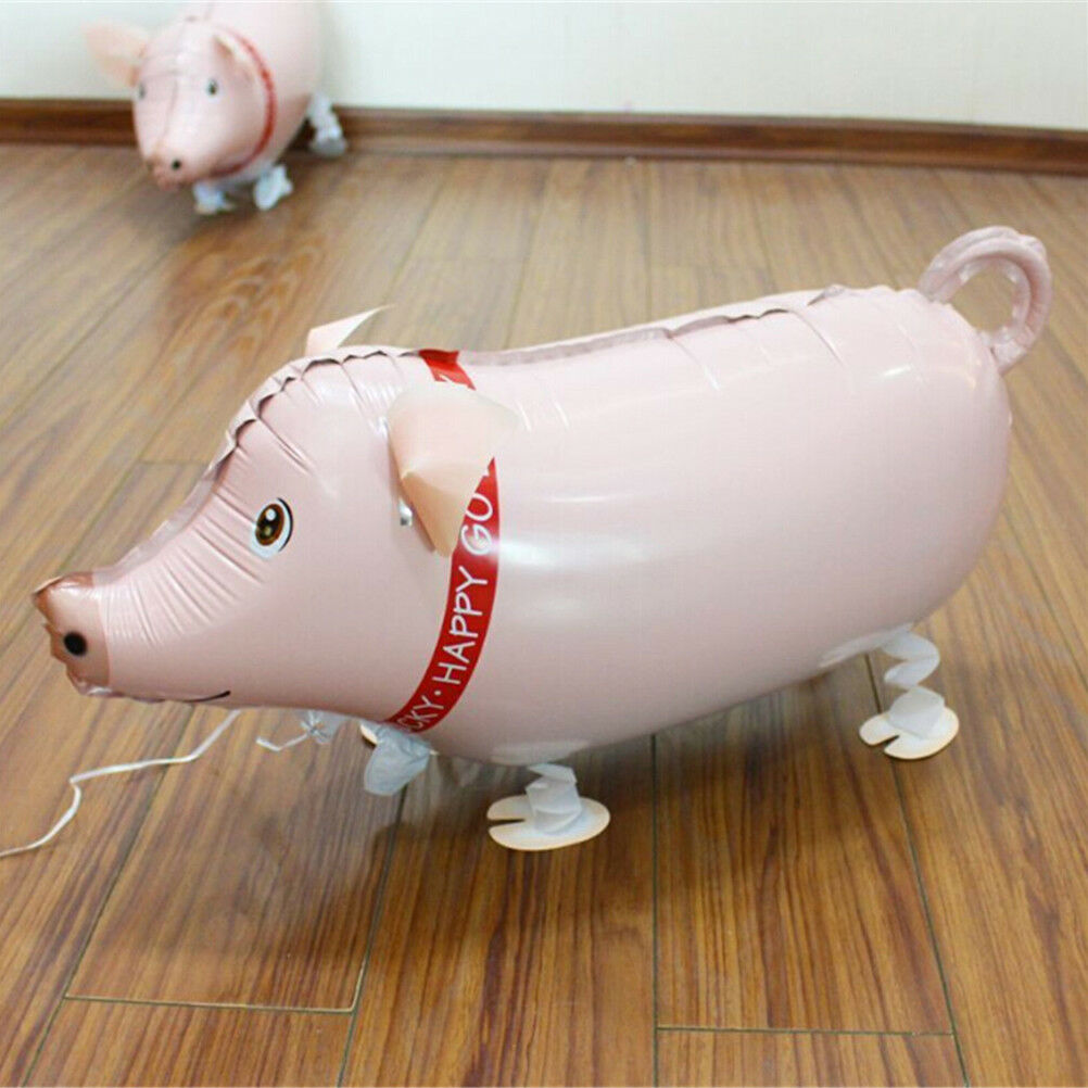 Pig Walking Animals Inflatable Balloon Decorated Wedding BirthdayParty Su.l8