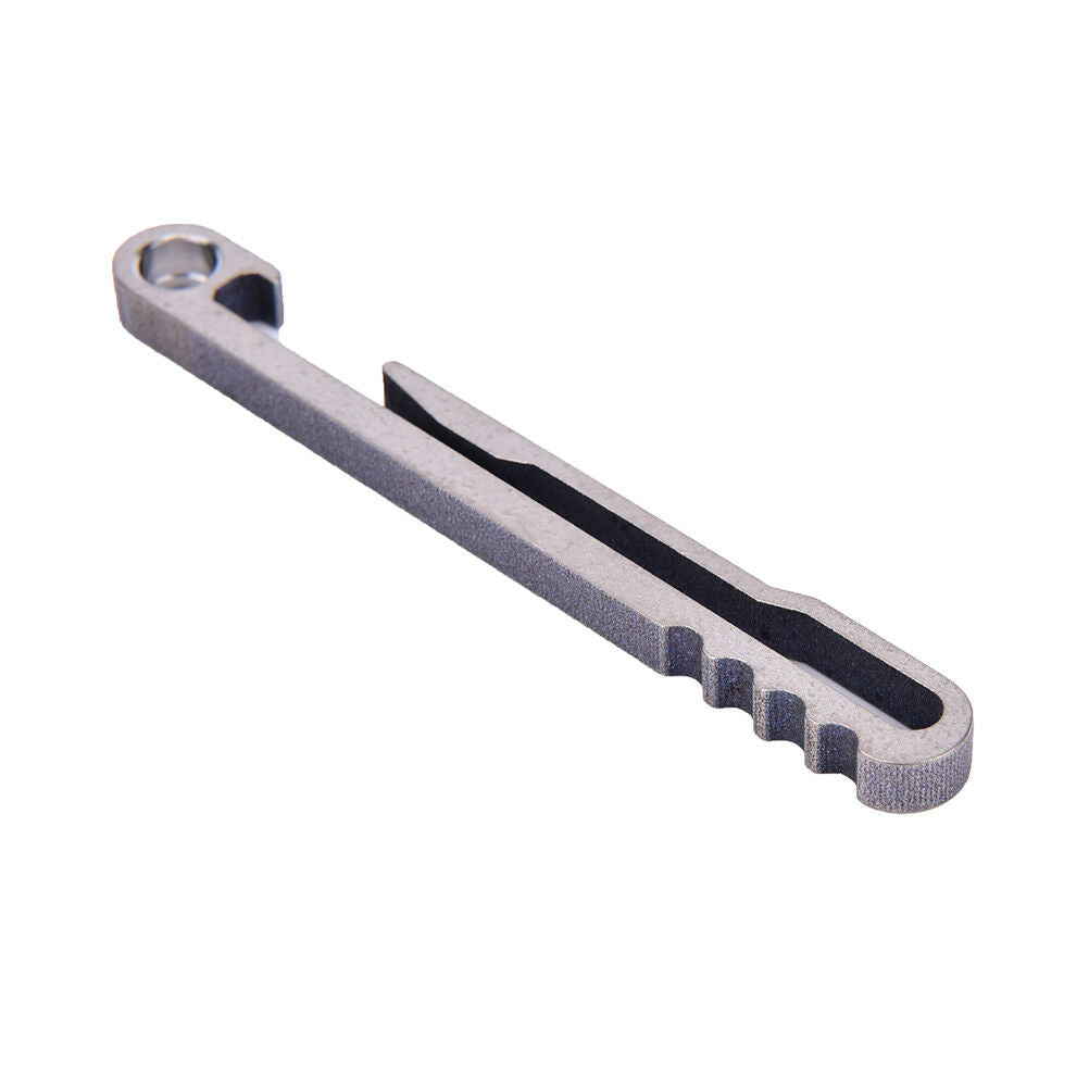Titanium Alloy EDC Key Ring Quick Draw Keychain Bottle Opener Hanging Buc.l8