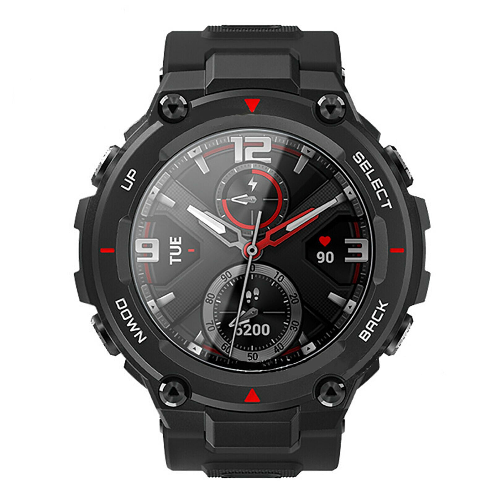 Tempered Glass Film Protector Clear Cover for Huami Amazfit T-REX Smart Watch