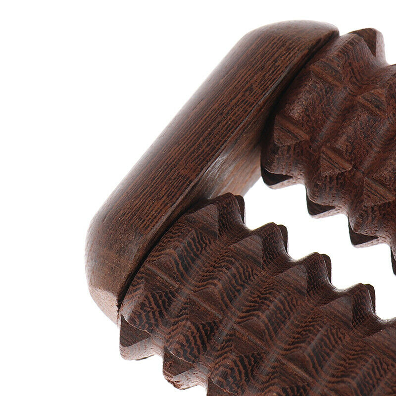 Wenge Hand Reflexology Massage Tool Palm Massager Roller Press Point  Scrap Spa