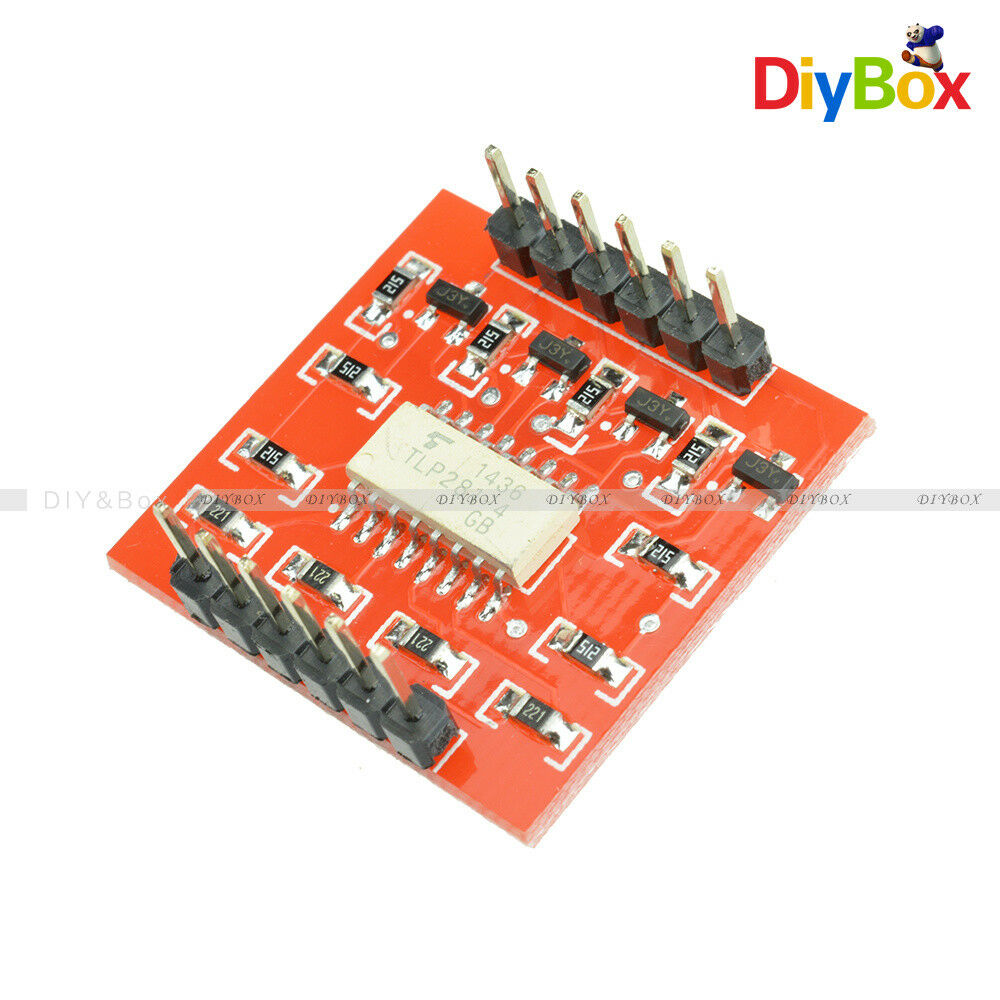 4-Channel Opto-isolator IC Module Arduino Low And High level Expansion Board D