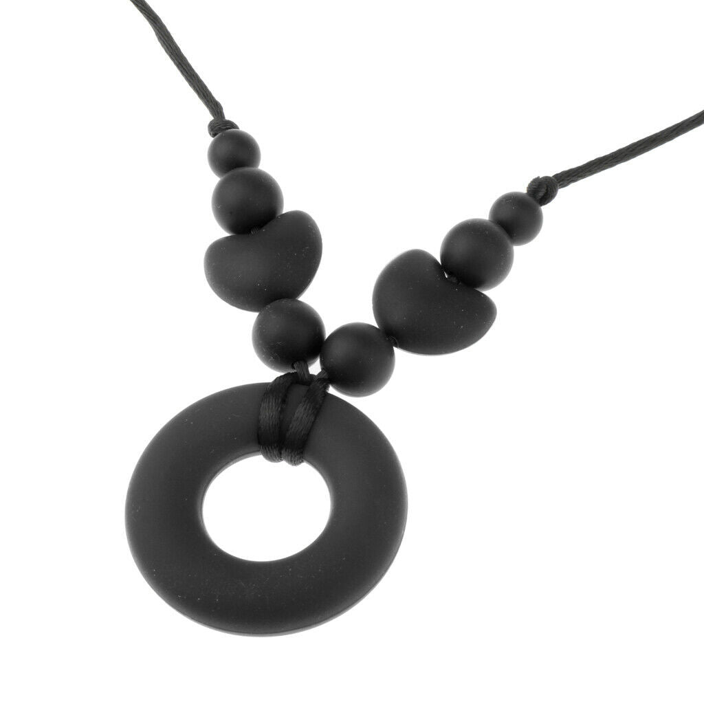 Newborn Molars Necklace Safe Non-toxic Silica Baby Molar Soothing Toys