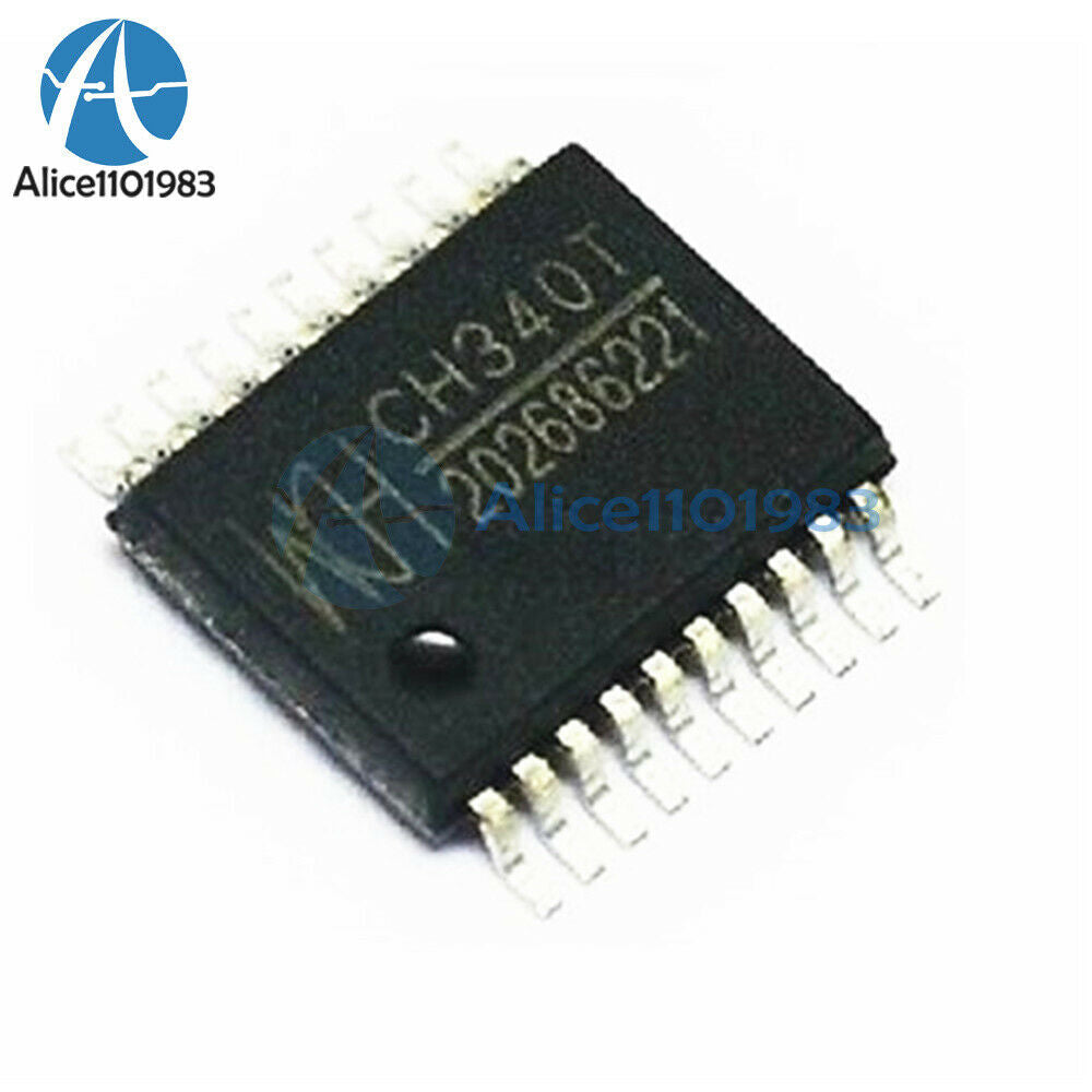CH340T CH340 WCH SSOP-20 USB Interface Chip IC
