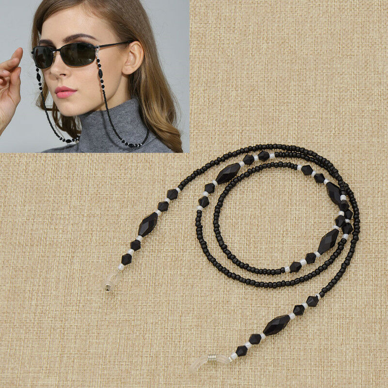 Beads Eye Glasses Sunglasses Spectacles Eyewear Chain Cord Lanyard Holder Strap