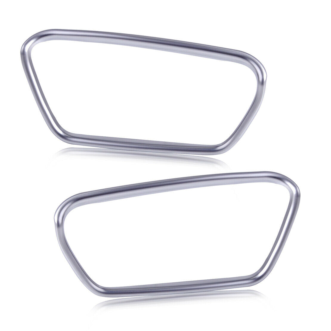 2x Auto Seat Adjuster Button Decoration Cover Trim Frame Fit for BMW X1 2016 An