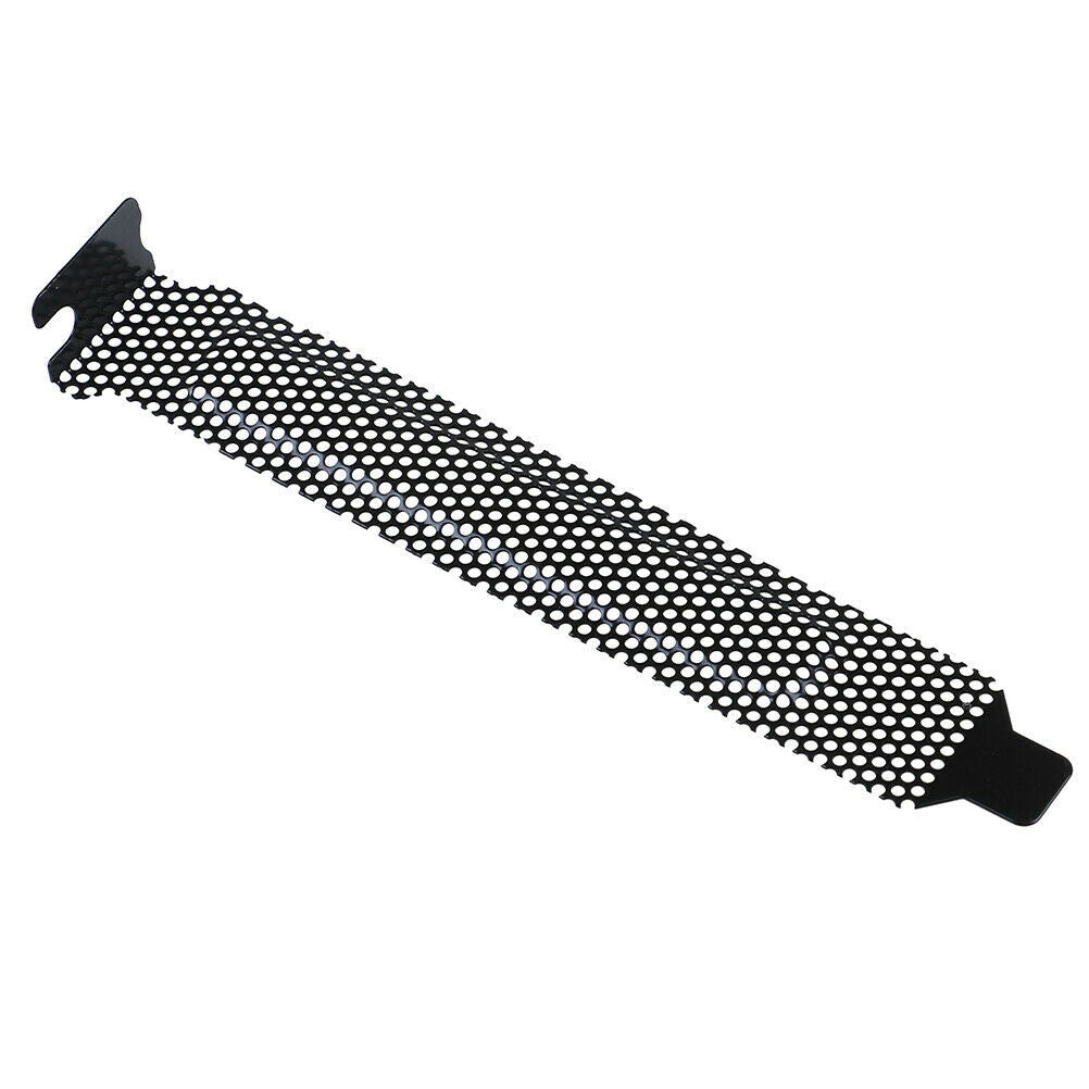 10Pcs New black PCI slot cover dust filter blanking plate hard st BR