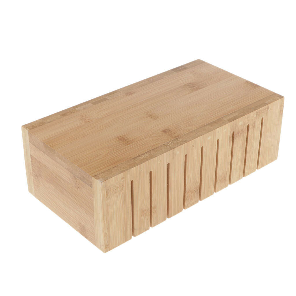 Wood Rectangle Box Loaf Soap Cutter Beveler DIY Wax Soap Making Slicer Tools