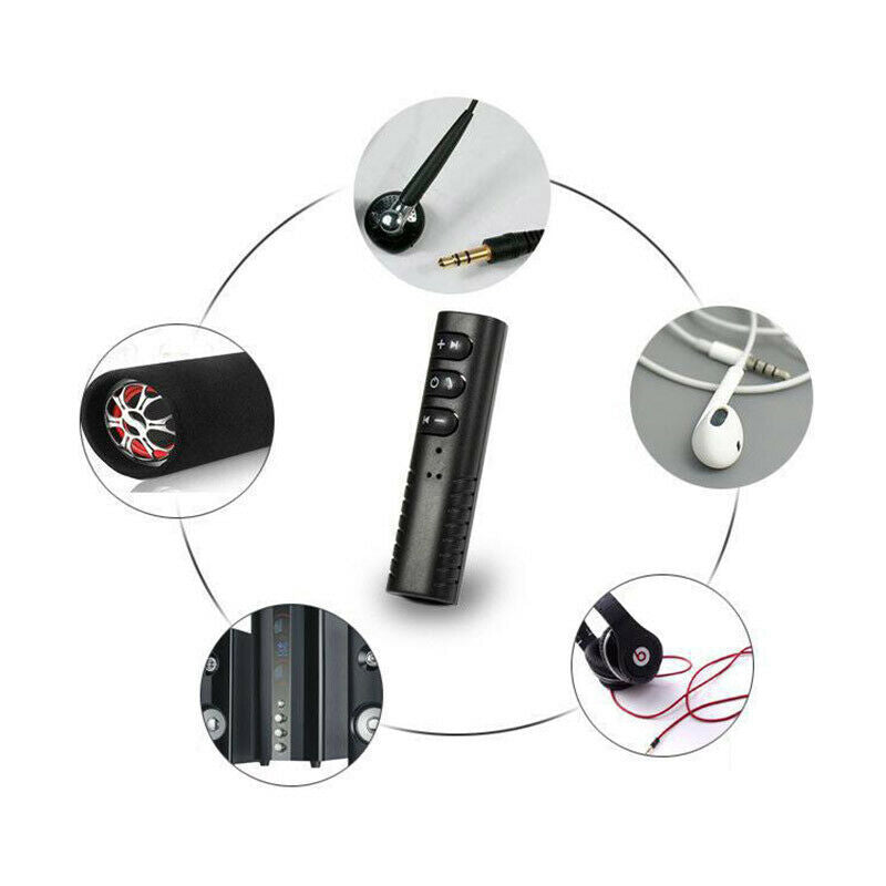 Bluetooth Receiver Car 3.5 AUX Audio Wireless Earphone Car Transmitter Ha.l8