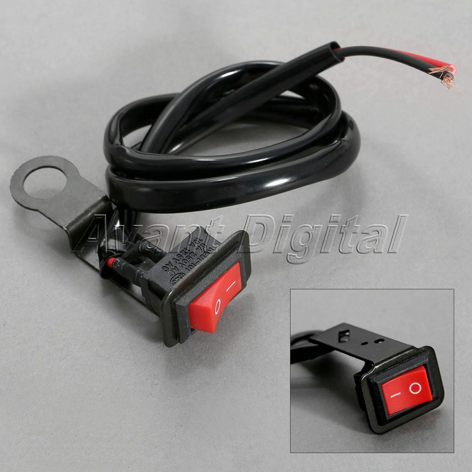 Motorcycl ATV Electric Car Switch Handlebar Headlight Turn off Light On/OFF Kill