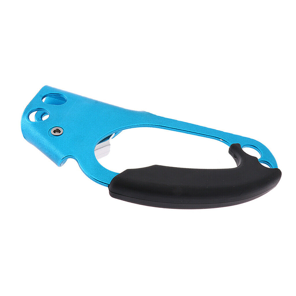 2Pcs Rock Climbing Right Hand Ascender Riser fit 8-13mm Rope Clamp Grasp Device