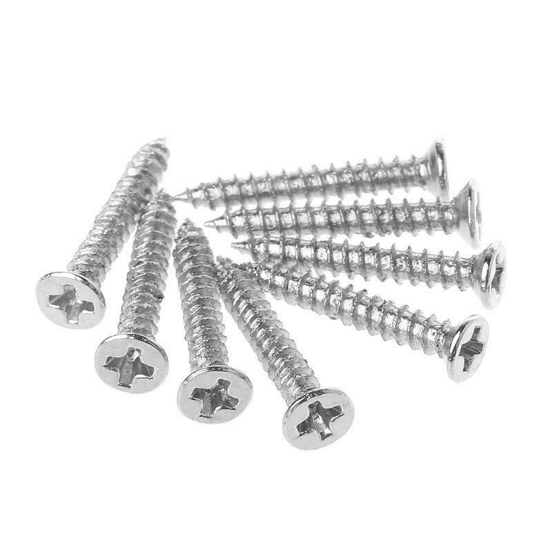 Humbucker Pickup Screws Springs Kit Ring Surround Mounting Guitar Parts Silvery