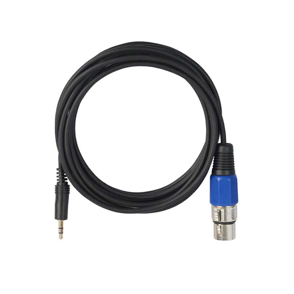 5 Meter Wearable 3.5 mm   Male to XLR Female Stereo Audio Cable Cord for