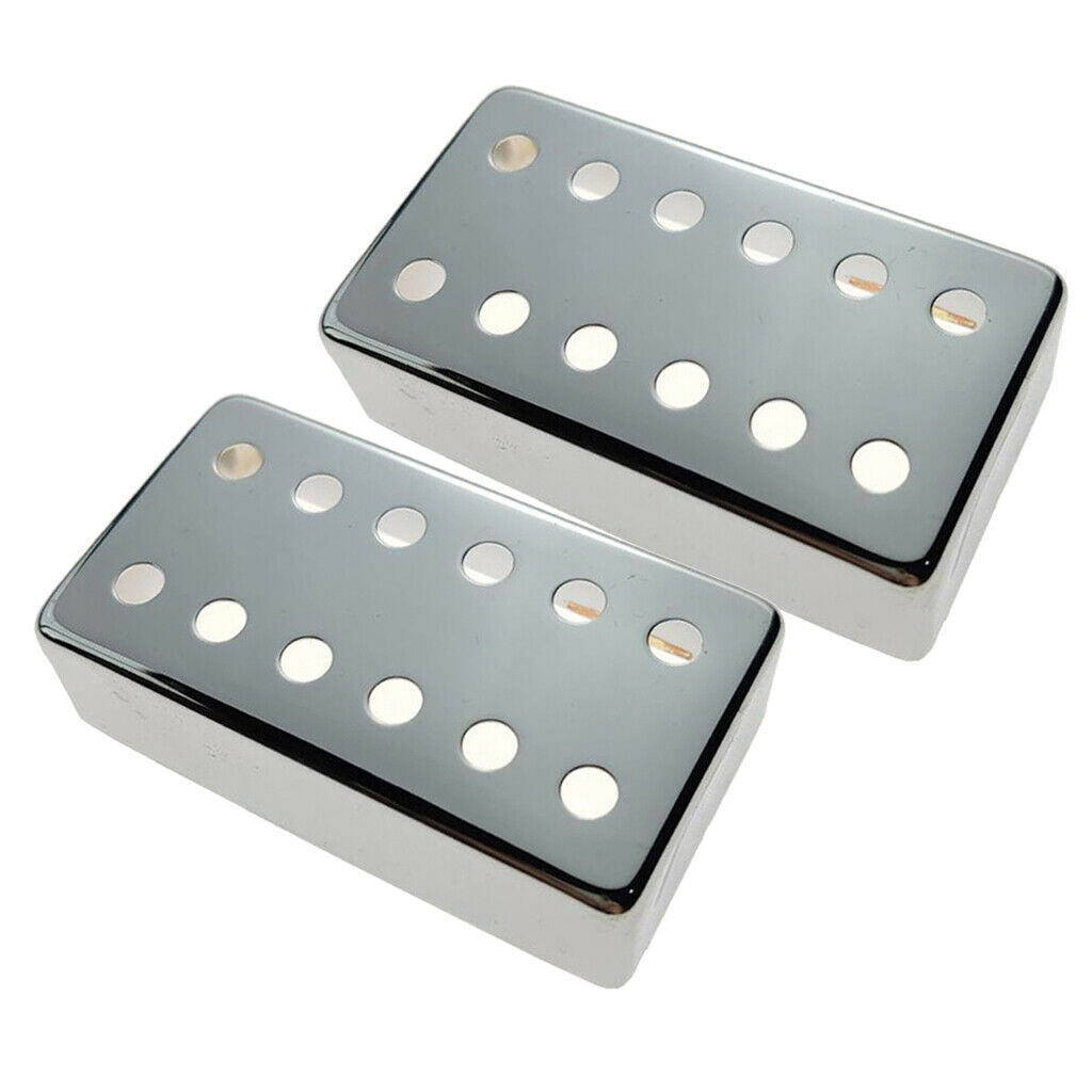2pcs Guitar Pickup Caps Cover, Pickup Cover, For LP Electric Guitar, Gray