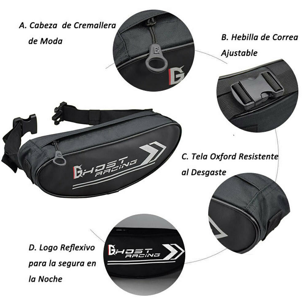 Travel Cycle Bicycle Handlebar Bag for Mountain Bikes, Motorcycle Pannier Pouch