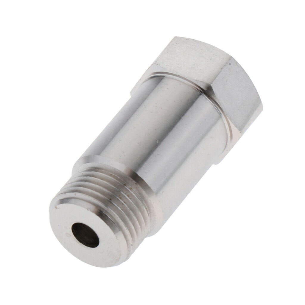 45mm Stainless Steel O2 extender extension adapter Oxygen Sensor Spacer Pipe