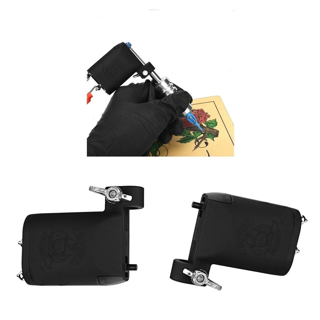 2 Pcs Professional Rotary Tattoo Machine Liner Shader Gun Permanent Tools