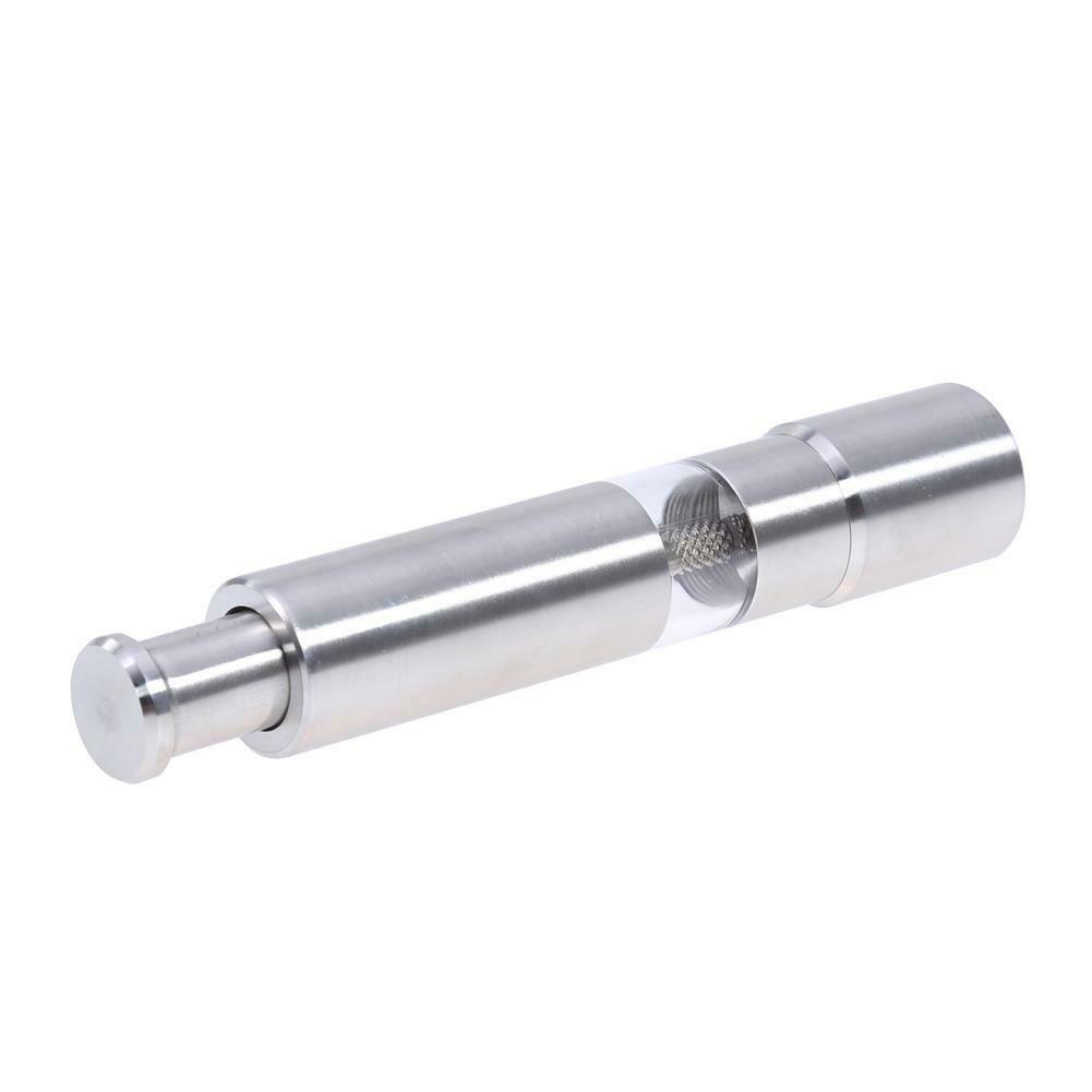 Stainless steel hand pepper mill with black pepper grinder @
