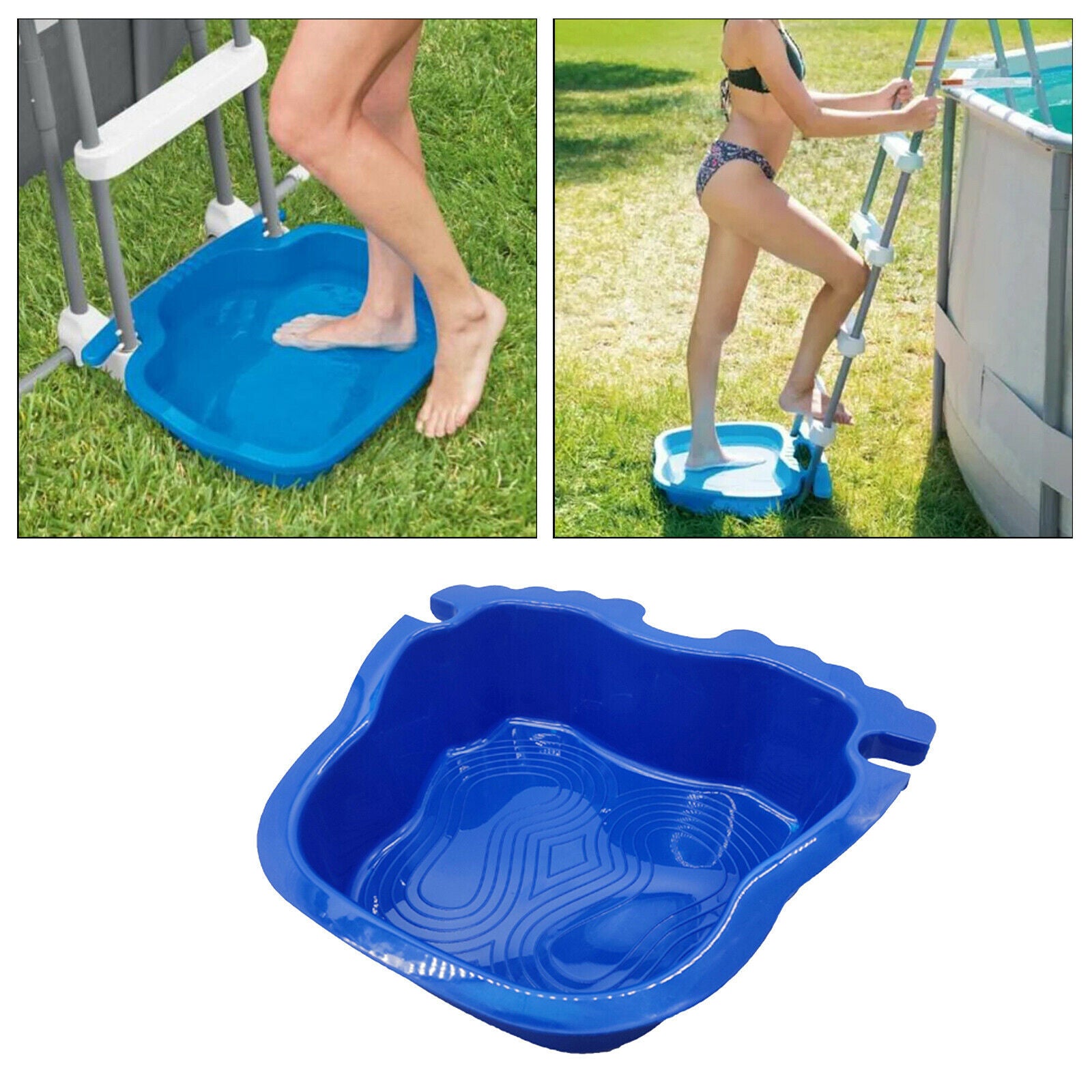 Plastic Pool Foot Bath Tray Pool Tray Bath Bucket Swimming Pool Backyard