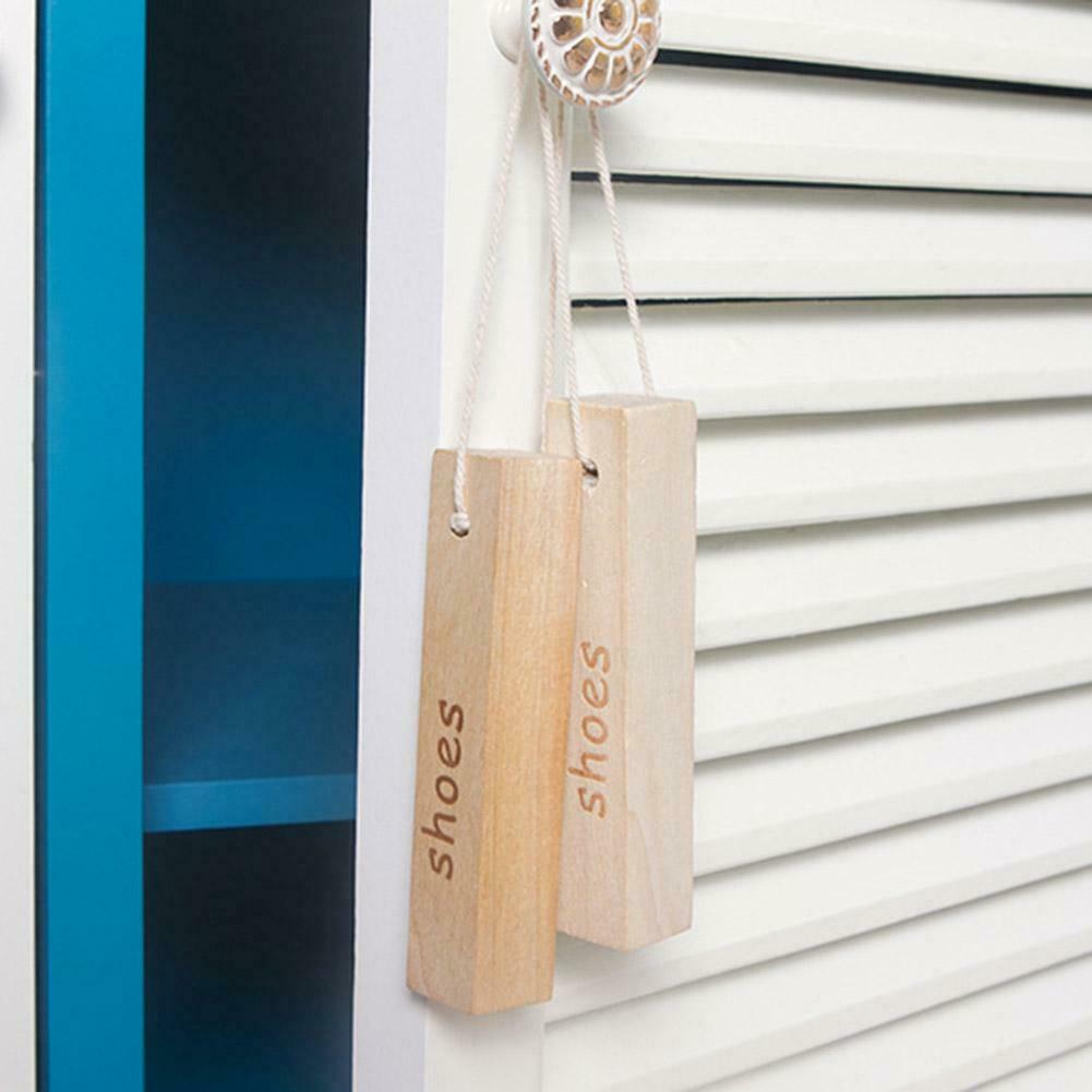 5pcs Wood Insect Camphors Antimoisture Wardrobe Clothes Drawer Pest Control @