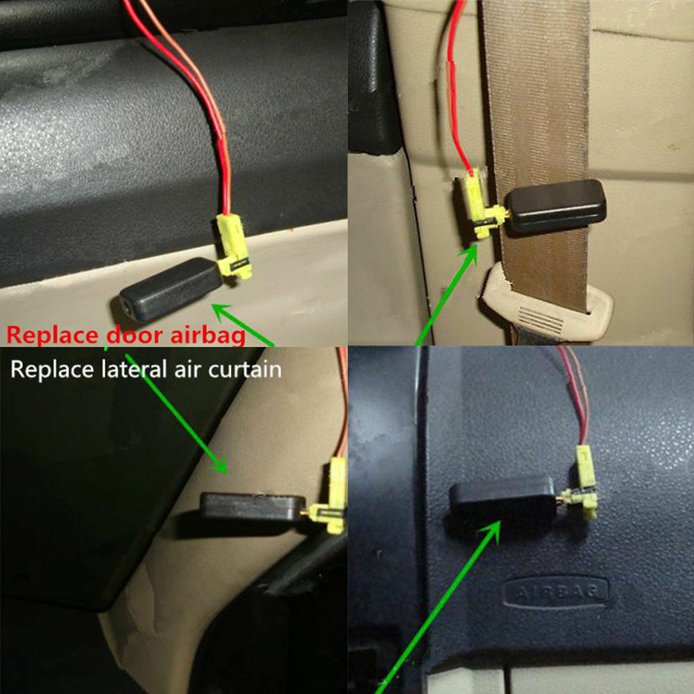 Black Car Vehicles Mini Air Bag Simulator Bypass Garage SRS Fault Diagnostic L60