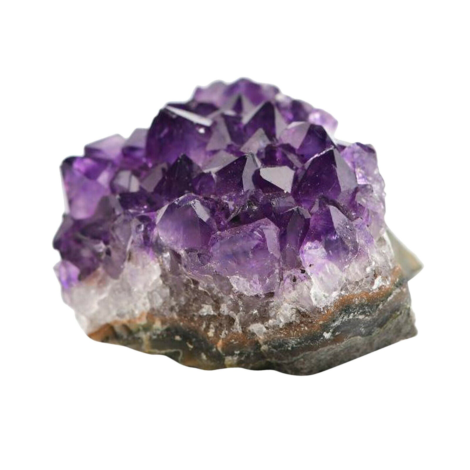 Natural Amethyst Quartz Geode Druzy Cluster Specimen Gem Pure Aura 40-50g