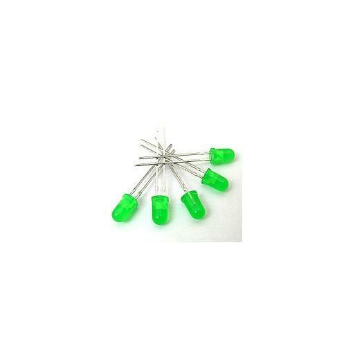 [200pcs] TLLG5401 LED 5mm Green RADIAL