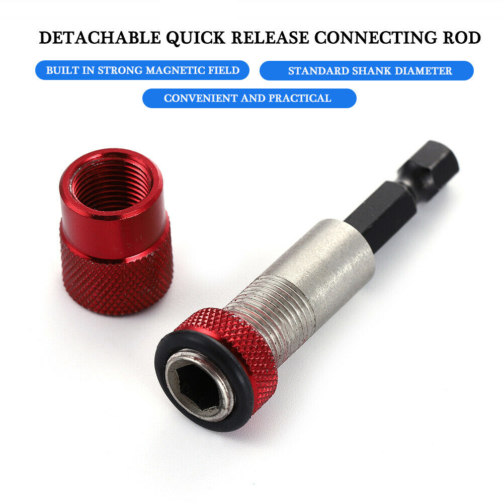 1/4" Hex Shank Magnetic Drywall Screw Bit Holder Hex Shank Drill Screw Tool US ~