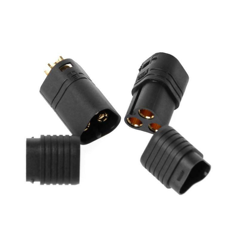 1 Pair MT60 3.5mm 3 Pole Bullet Connector Plug Male & Female For RC ESC to Motor