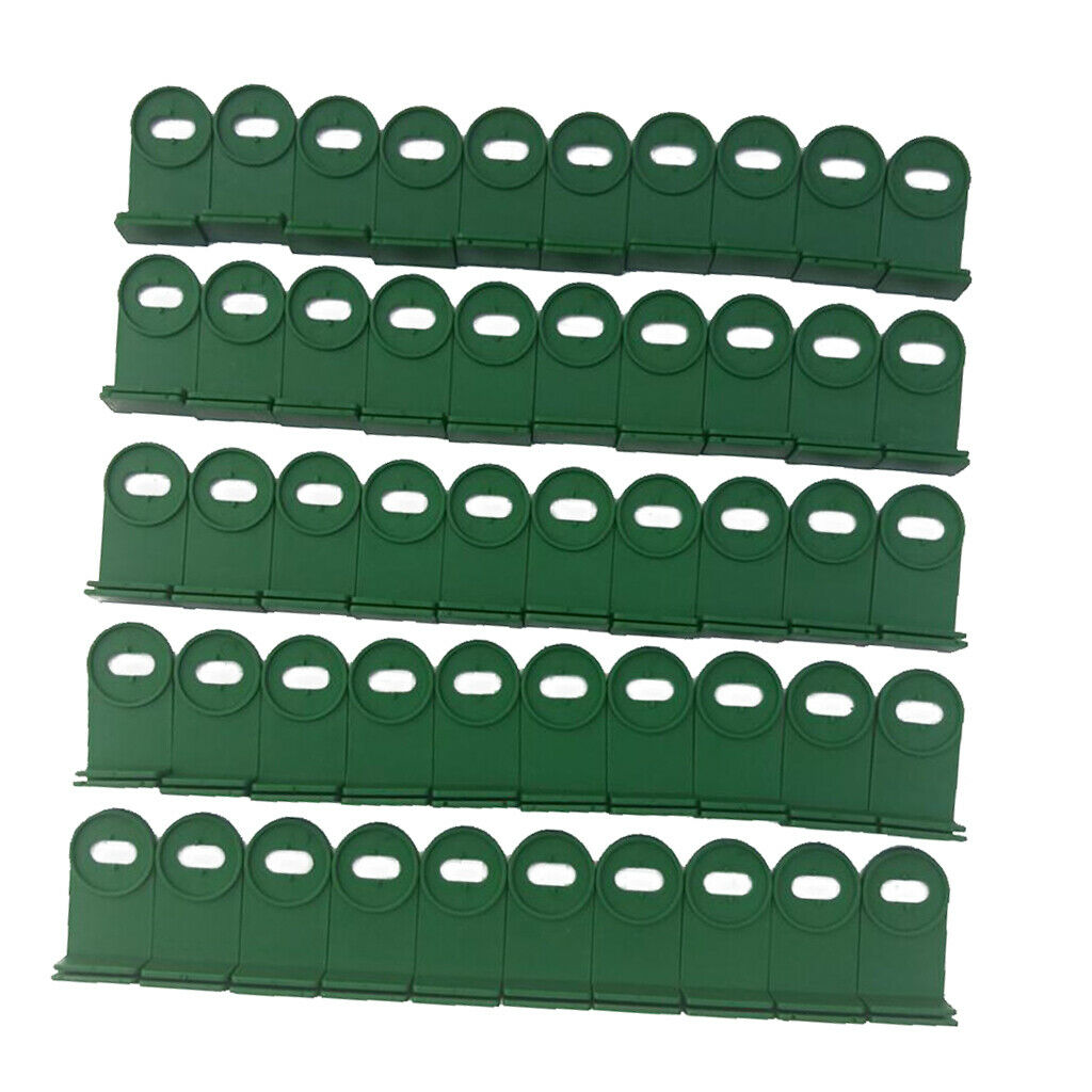 50pcs Practical Super Corner Extender Clips for Garden Greenhouse Shading