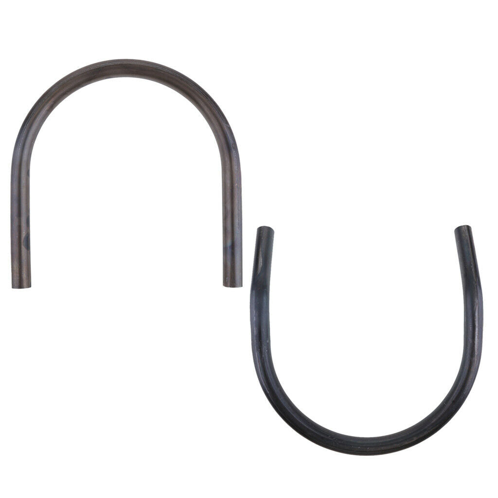 230mm Motorcycle Seat Frame Hoop Loop End Upswept+ Flat for Cafe Racer
