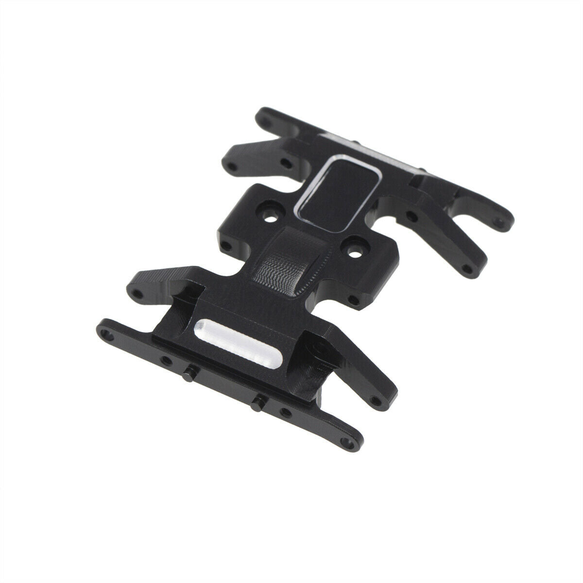 Aluminum alloy chassis Base Center Skid plate fixing frame for Axial SCX24 90081