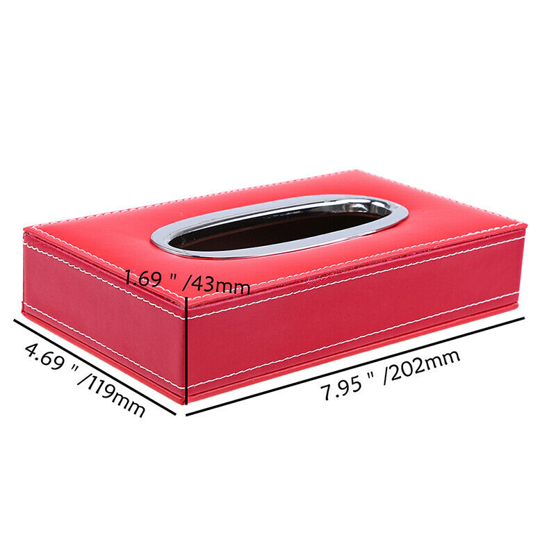 Car Tissue Box Cover Accessories Interior Decoration Tissue Boxes Holder Paper