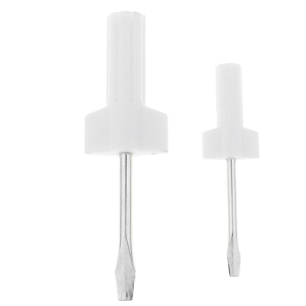 2pcs Small Flathead Sewing Machine Screwdrivers for Domestic Sewing Machine