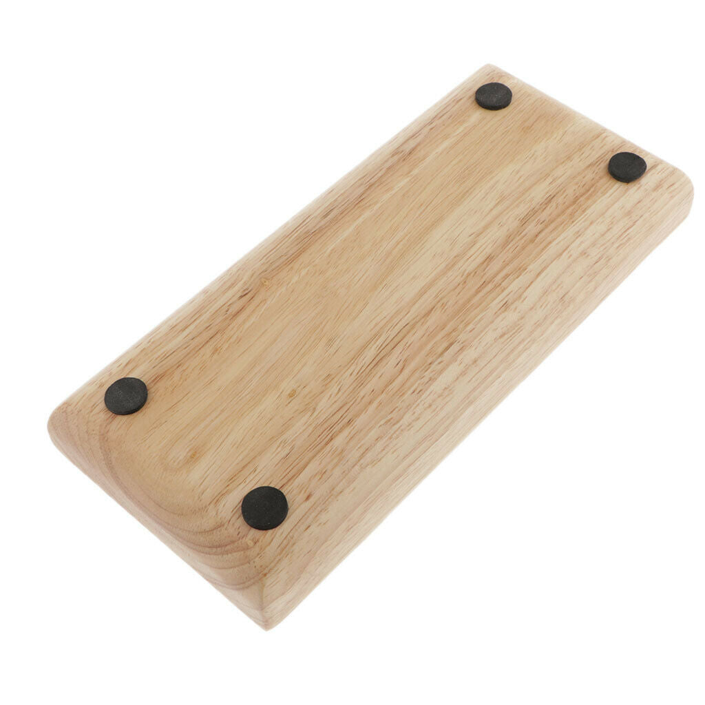 Natural Wood Storage Rack Holder Bottle Display Makeup Shelf Container