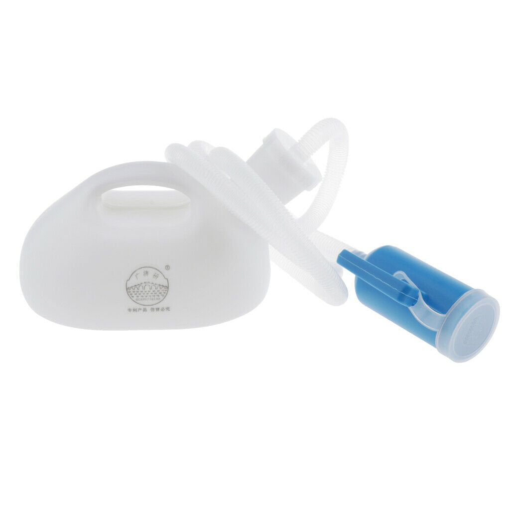 3pcs 2000ML Potty Pee Bottle Male Urinal Collector for  Travel 160cm Tube