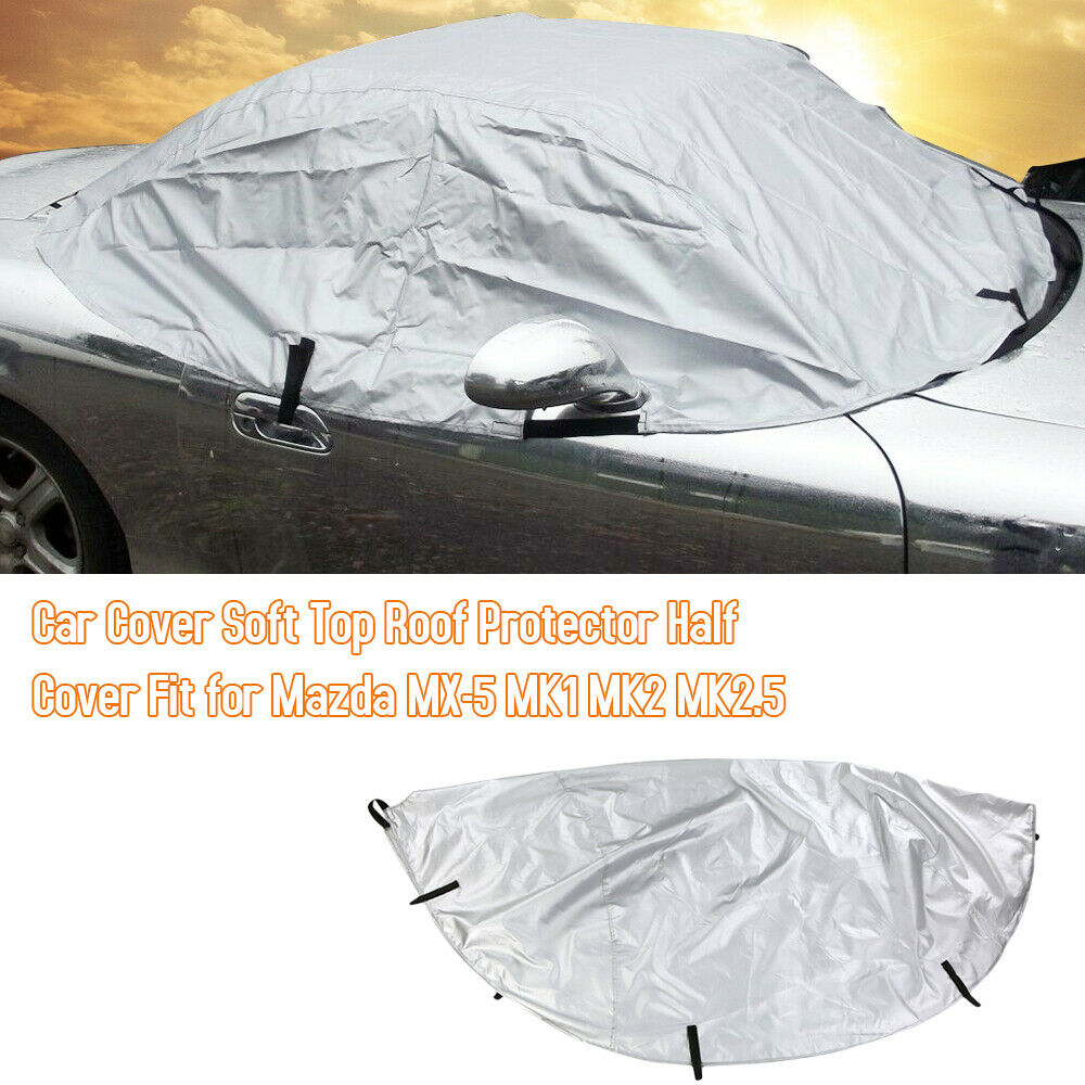 Half Car Cover Top for Mazda MX-5 MK1 MK2 MK2.5 Windshield Summer Outdoor