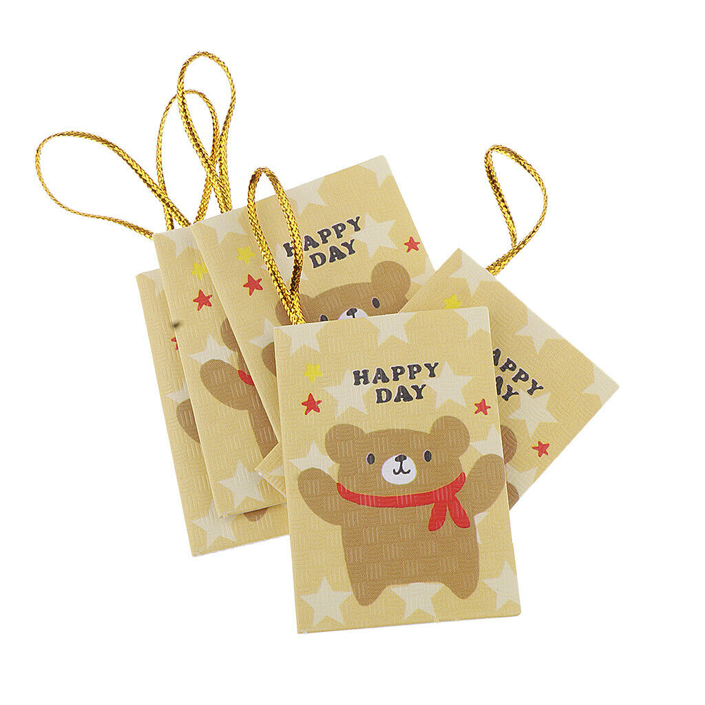 320x Lovely Gift Tags Labels Label Greeting Cards Gift Cards Wish Cards, Made Of