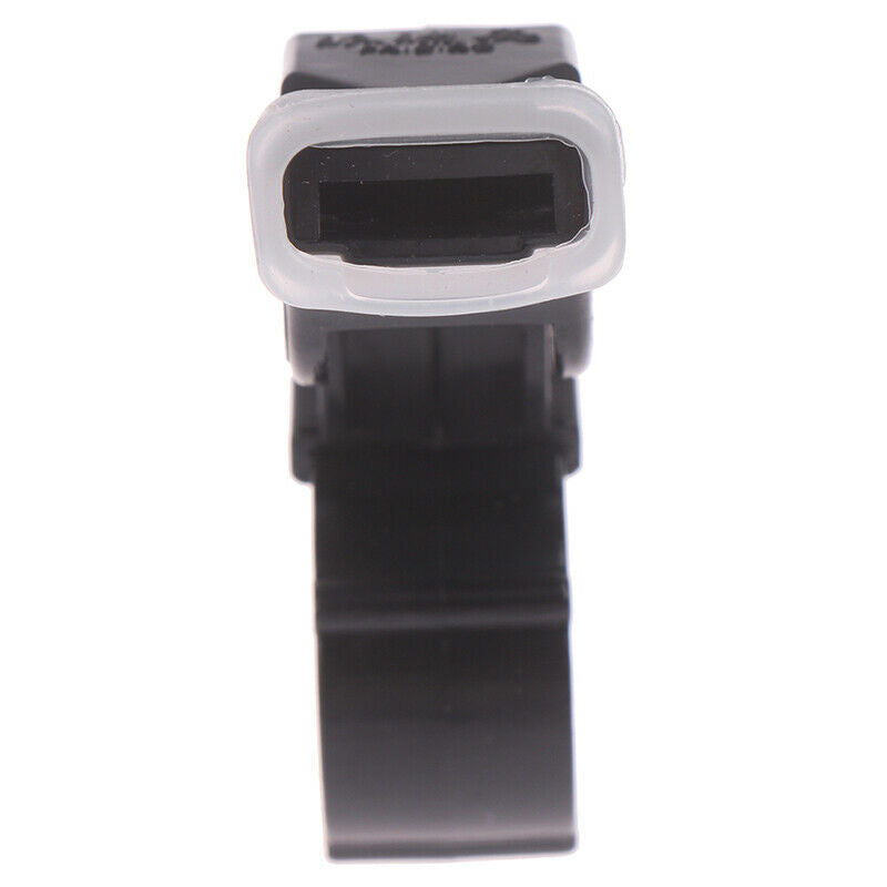 Black Plastic Pealess Finger Grip Sports Skate/Football Referee Mouth Whi.l8