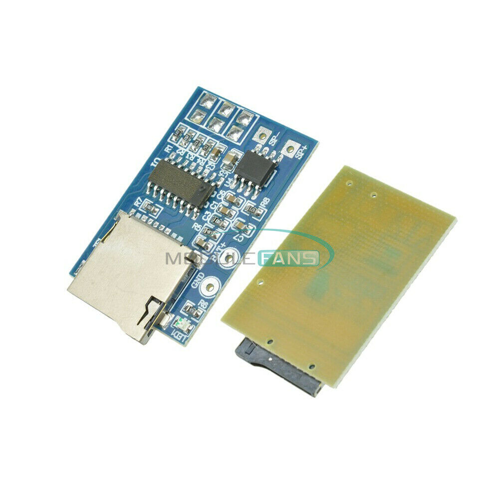 5PCS GPD2846A TF Card MP3 Decoder Board Amplifier Module 2W for Arduino